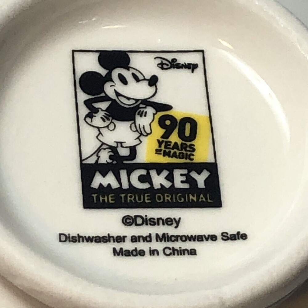 Disney Mickey Mouse Open Arms Sketchbook Tidbit Bowls 90 Years of Magic Set of 2 - Picture 4 of 4